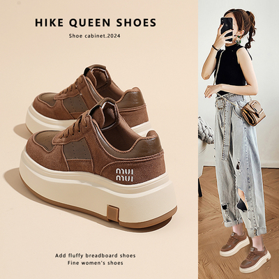 复古休闲运动鞋子女2025新款爆款