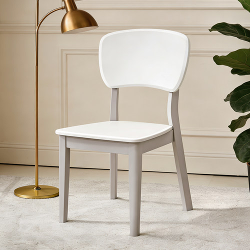 幸福时光全实木现代简约家用餐椅