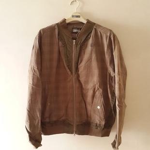 MOVEUP幻走专柜正品秋冬款男装时尚休闲夹克格子棉衣外套11113081