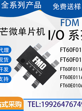 辉芒微FT60F010A FT60F011A  FT60E011A-RB FT60E010A-URT原装IO