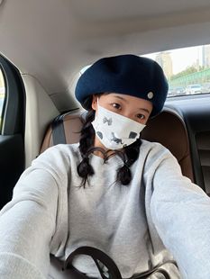 高品质！立体大版型宽松弹力头围显脸小羊毛贝雷帽画家帽子女秋冬