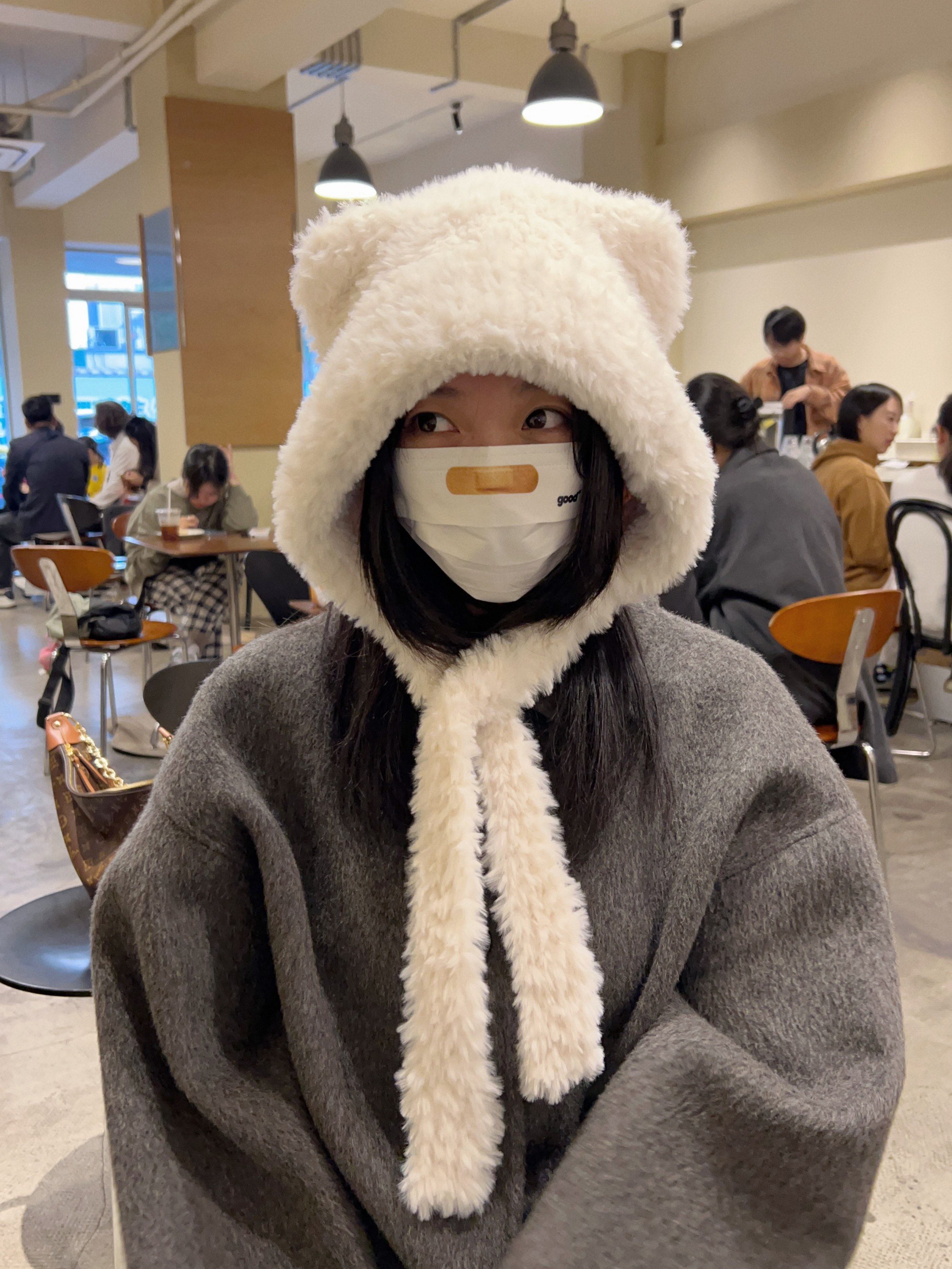 奶糕小猫～可爱百搭冬季保暖加厚舒适仿貂绒护耳毛线帽猫耳雷锋帽,服饰配件/皮带/帽子/围巾,帽子,淘宝优惠券,粉丝福利购,淘宝优惠卷