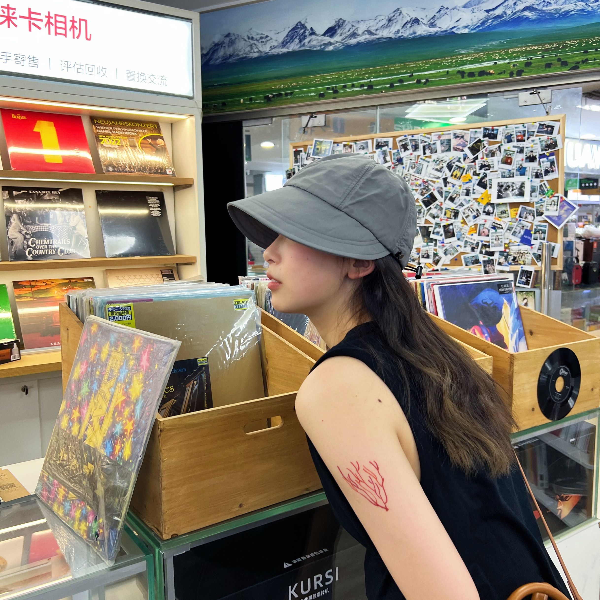 遮阳帽出游休闲女夏季大檐速干