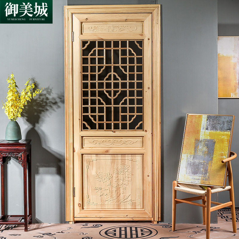 实木花格门图片,现代中式实木花格,现代风格栏杆图片(第2页)_大山谷图库