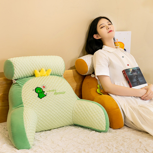 夏季 冰豆豆床头靠枕靠垫大靠背垫软包沙发床上护腰看书神器抱枕头