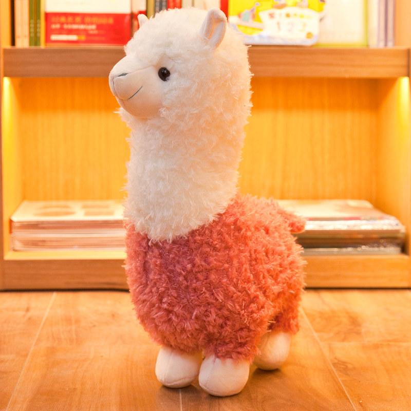 毛绒玩具羊驼公仔小羊玩偶抱枕男生款睡觉布娃娃儿童节生日礼物女
