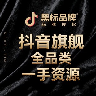 抖音旗舰店潜力知名品牌全类目入驻开店升级男装女装旗舰店家具