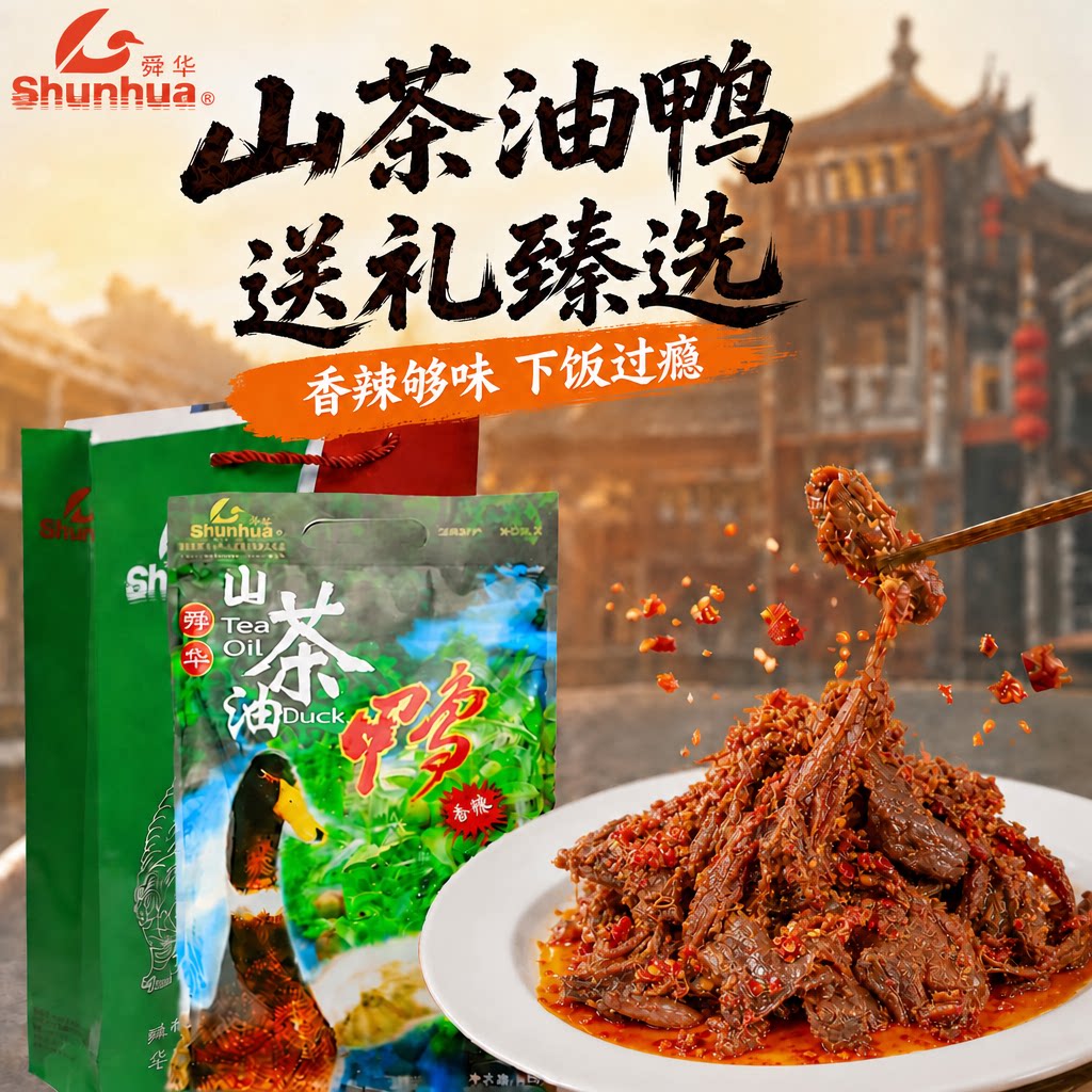 舜华临武鸭开袋即食熟食图片