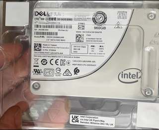 dell EMC 960G SATA SSD固态硬T50K8 S4510非实价