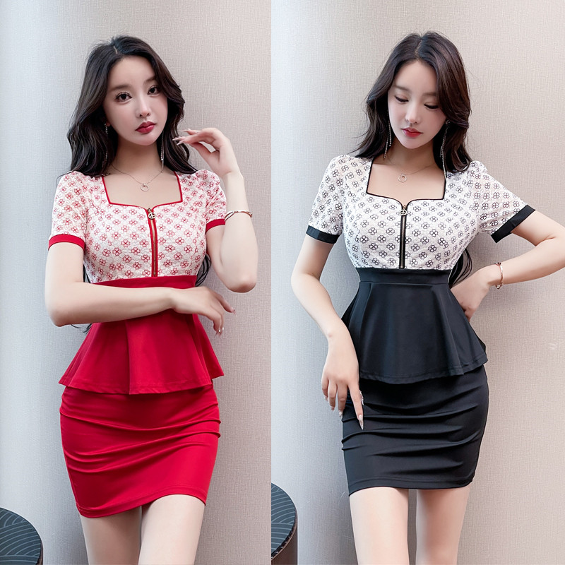 ktv公主制服套装酒店工衣足浴技师服美容师桑拿服spa工作服夜店女