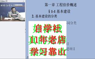 哈工工程估价40讲视频