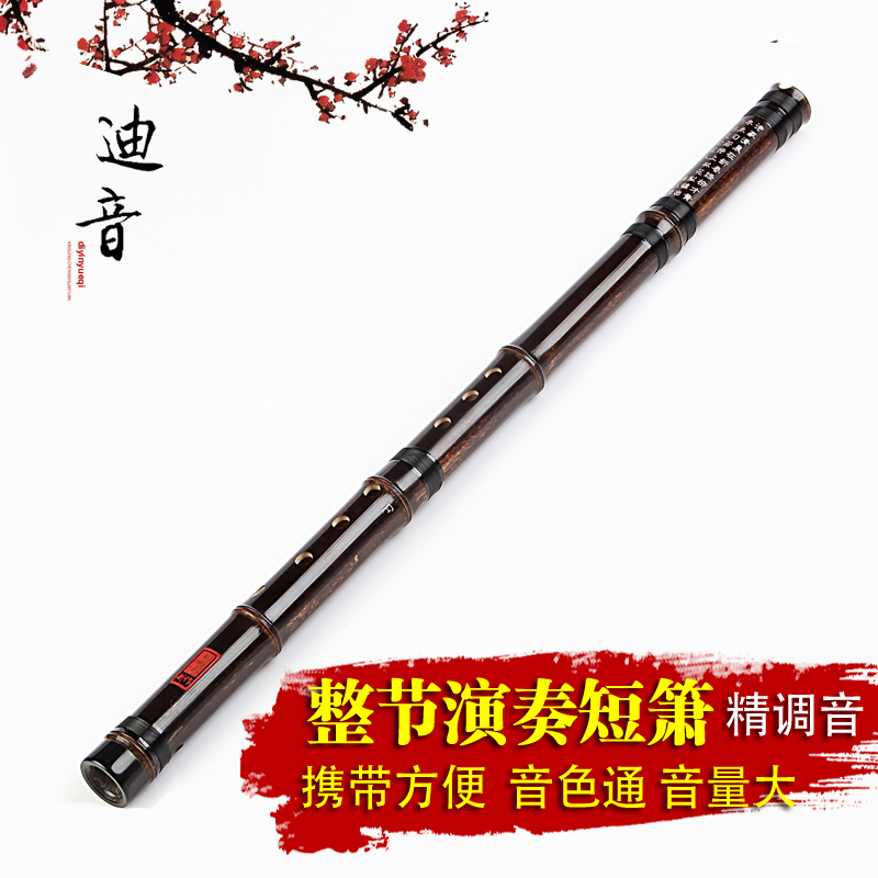 专业短箫 一节紫竹箫 萧 精制八孔洞箫-包邮乐器洞箫-GF调箫