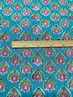 Domestic printed cotton handcrafted tabletop printed Xinjiang long-staple cotton base fabric, Class A skin-friendly cotton, width 1.35 meters thumbnail 2