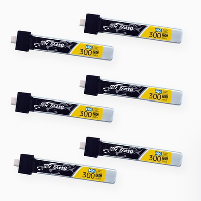 格氏金砖高压 1S 300mah 75C 锂电池 3.8V bt2.0 Air65 NBG65适用