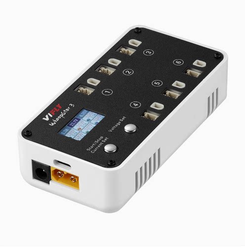 vifly三代WhoopStor3穿越机1S锂电池 BT2.0  PH2.0充电器  可放电