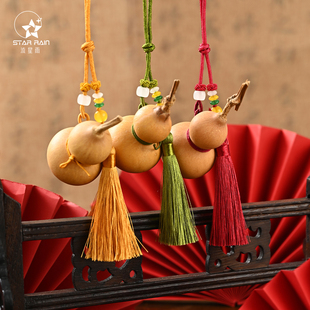 新年天然葫芦挂件挂饰摆件鲜花花束抱抱桶diy配件配饰入户门门挂