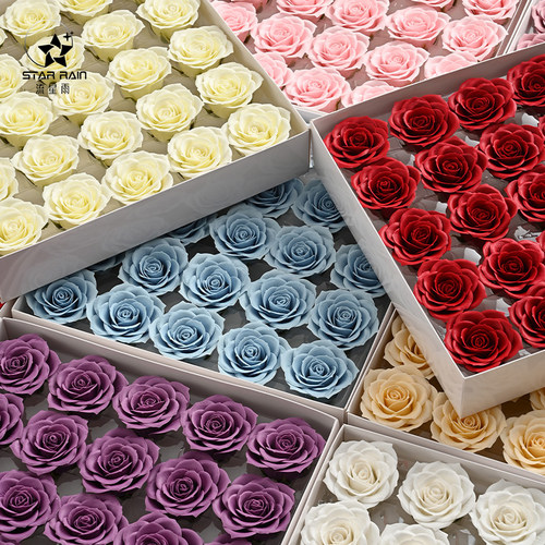 流星雨骄傲玫瑰香皂花仿真永生花