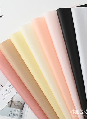 流星雨雪梨纸鲜花包装纸花束包花内衬纸花艺材料资材白色黑色珠光