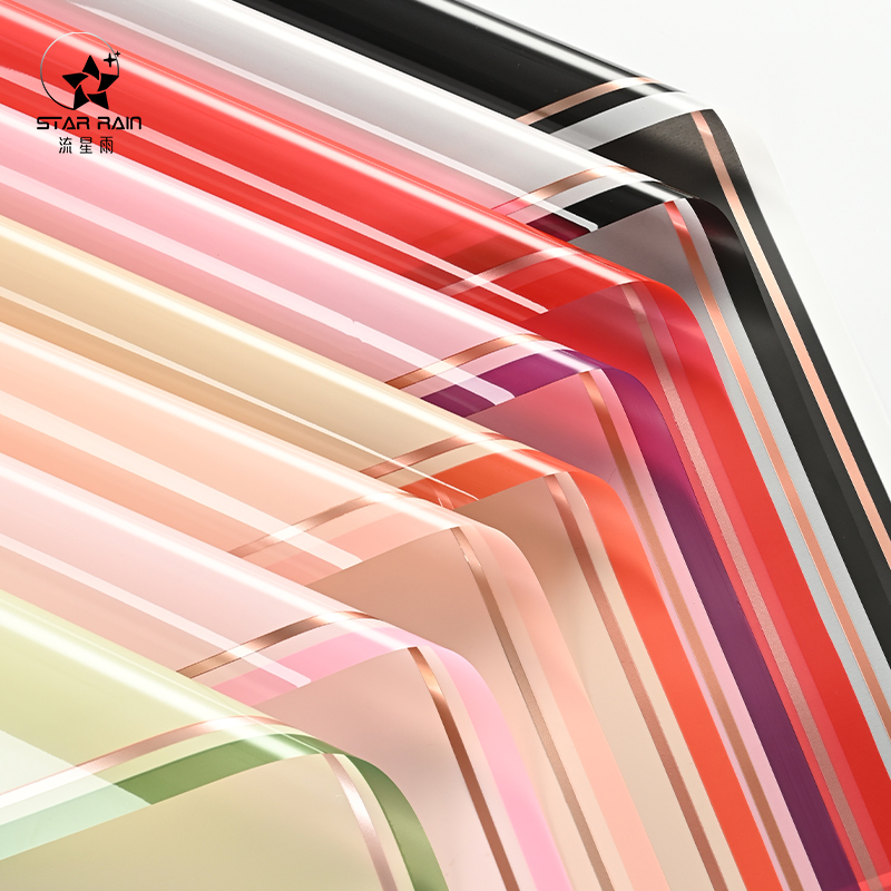 流星雨烫金边框世界之窗果冻膜