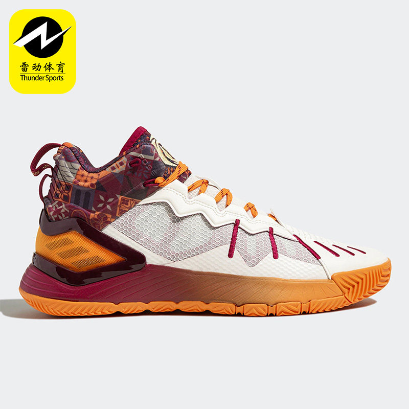 Adidas/阿迪达斯正品D Rose Son of Chi男女耐磨缓震篮球鞋GV8717
