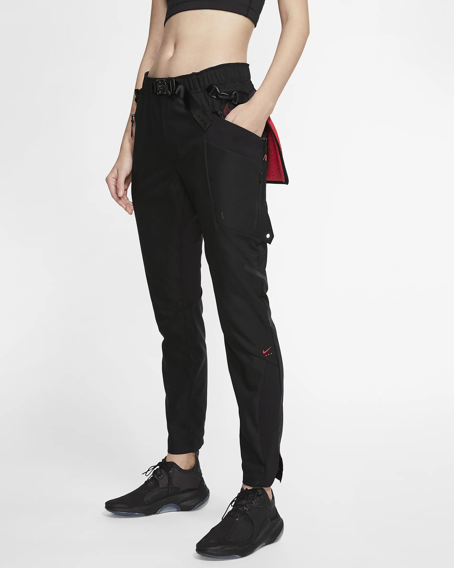 Nike/耐克正品春季新款女子休闲可调节腰带运动长裤CK1545