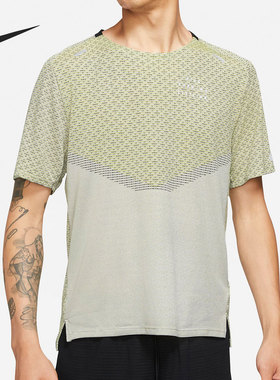 Nike/耐克正品 DFADV RUN DVN 男子运动短袖T恤 DD4796-013