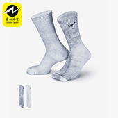 新款 春季 男女新款 运动透气中筒袜两双装 911 Nike DM3407 耐克正品