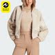 Adidas 三叶草女子宽松抓绒休闲透气运动外套IM4315 阿迪达斯正品