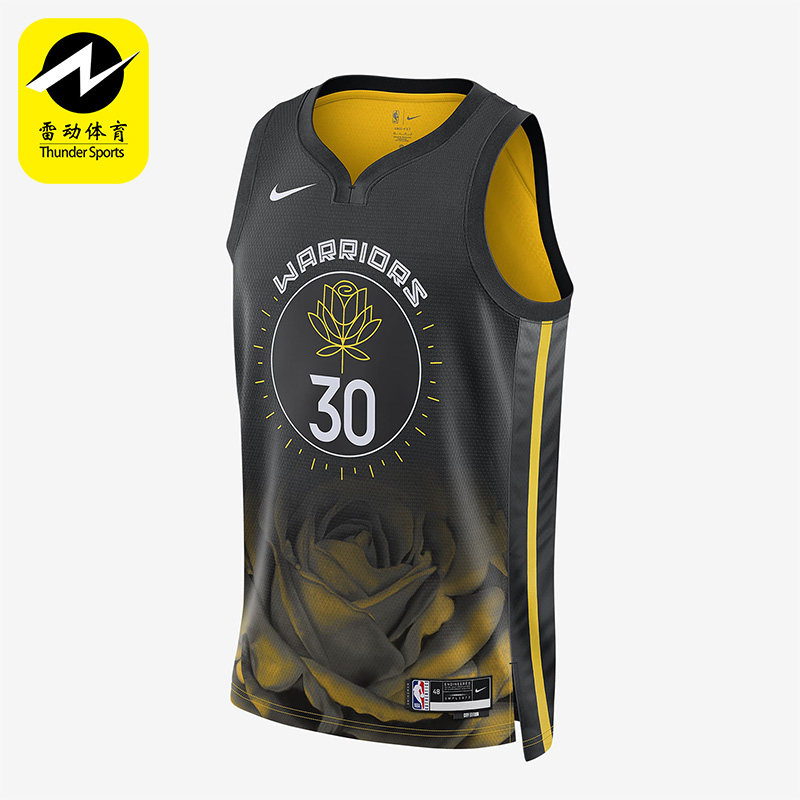 Nike/耐克正品金州勇士队男子篮球运动无袖球衣DO9593-012