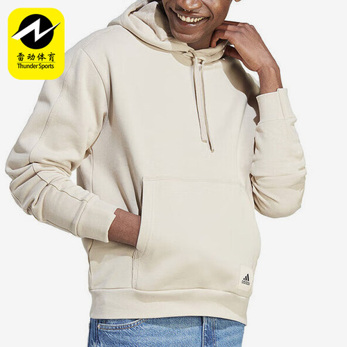 阿迪达斯正品男子加绒卫衣