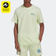 Adidas 夏三叶草冲浪图案男子运动休闲T恤HF4866 阿迪达斯正品