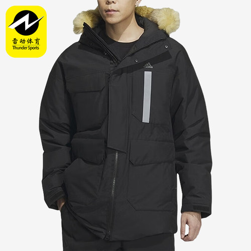 Adidas/阿迪达斯正品2023新款男子防风保暖休闲羽绒服IS0366