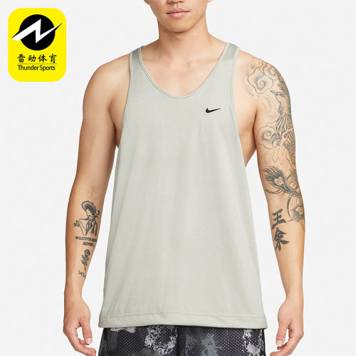 Nike/耐克正品夏新款男子篮球运动无袖双面穿背心DH7434-073