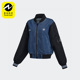牛仔夹克外套 Adidas 女子舒适时尚 三叶草新款 HL9069 阿迪达斯正品