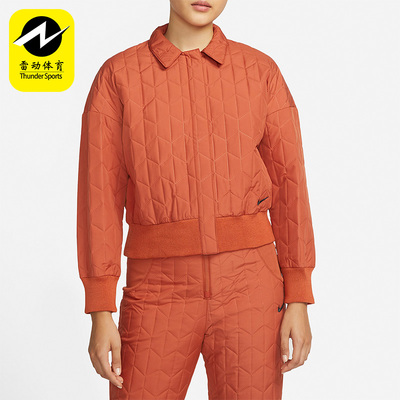 耐克女子翻领短款夹克