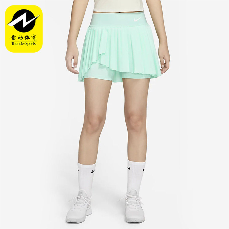 Nike/耐克正品夏季新款女子休闲网球运动透气半身短裙 DR6850-379