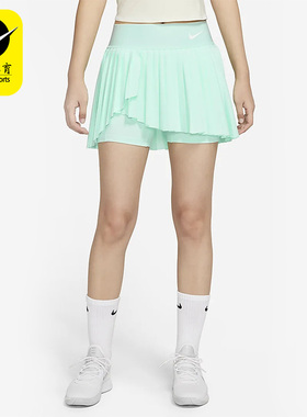 Nike/耐克正品夏季新款女子休闲网球运动透气半身短裙 DR6850-379