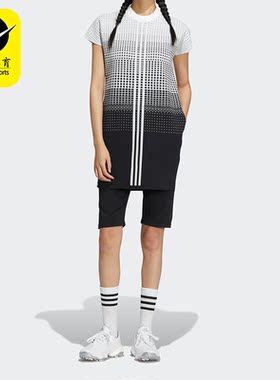 Adidas/阿迪达斯正品PRIMEKDRESS女子高尔夫运动休闲连衣裙HB3571