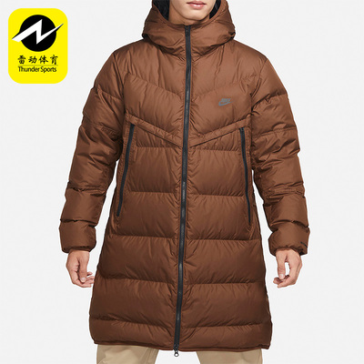 Nike/耐克正品冬季新款男子运动保暖中长款休闲羽绒服 DV1134-259
