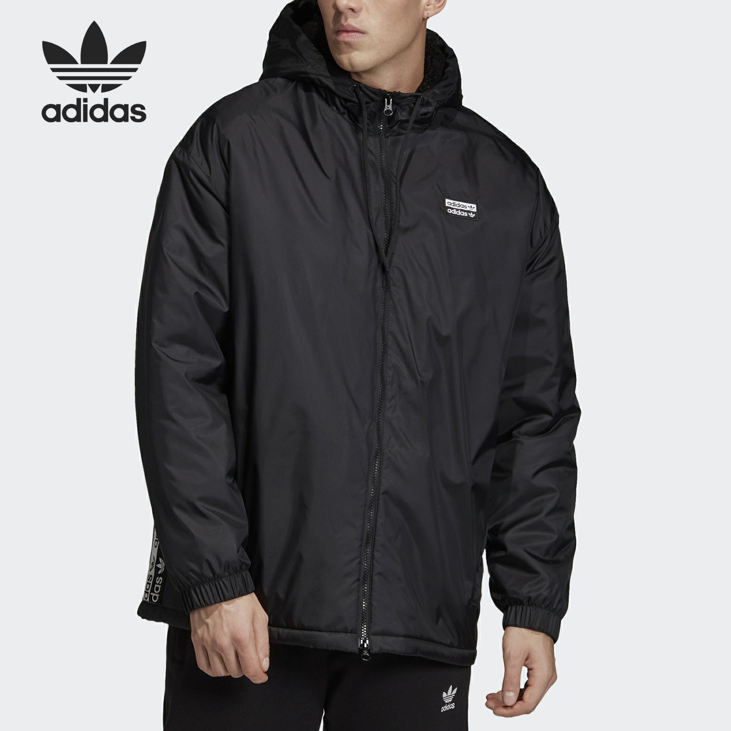 阿迪达斯三叶草男子运动夹克外套
