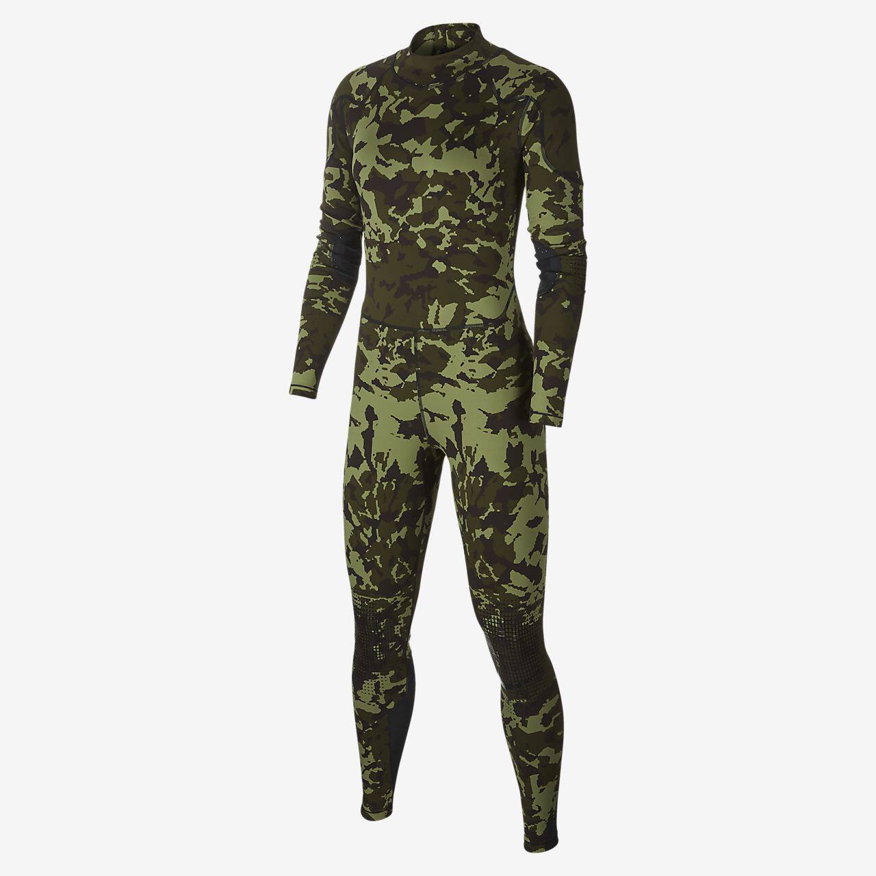 Nike/耐克正品Nike x MMW Bodysuit女子紧身衣长袖长裤套装AR5617