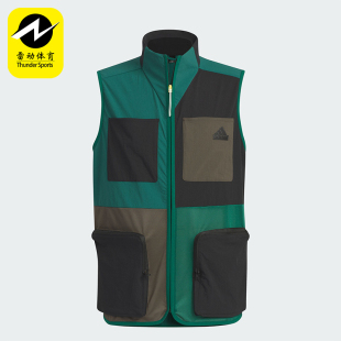 VEST男士 凉感休闲马甲JI9811 阿迪达斯正品 Adidas