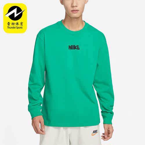 Nike/耐克正品冬季新款男子运动休闲印花长袖T恤FN0253-324