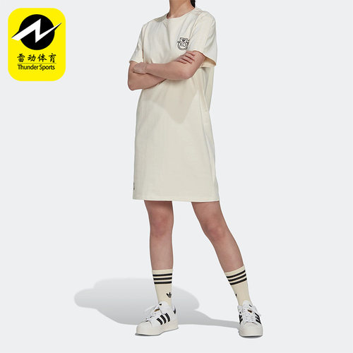 阿迪达斯宽松连衣裙宽松