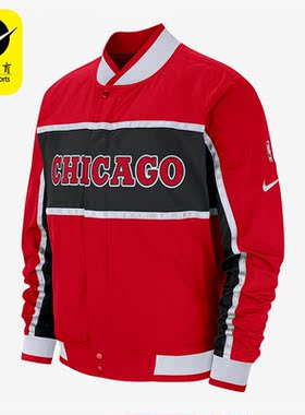 Nike/耐克正品运动男子保暖休闲立领单排扣夹克AJ9148-657
