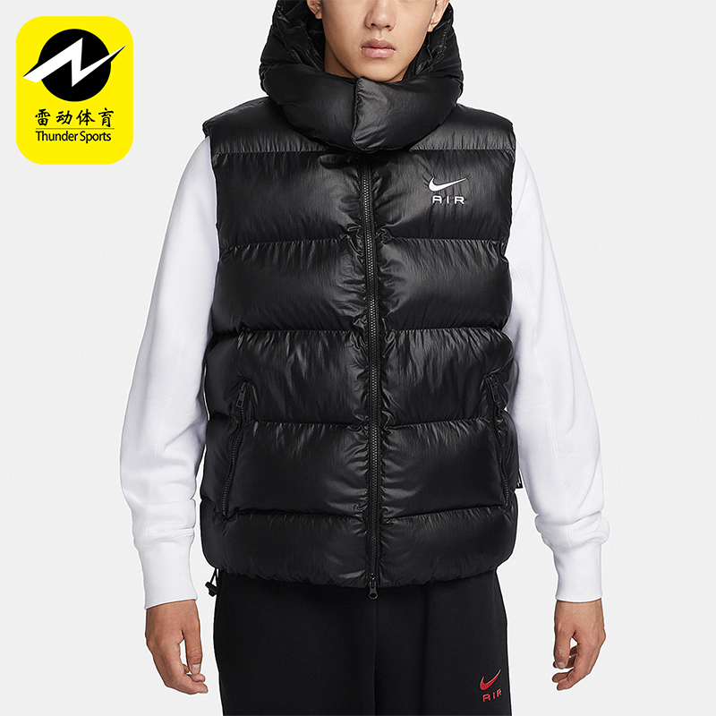 耐克正品男子保暖运动棉马甲