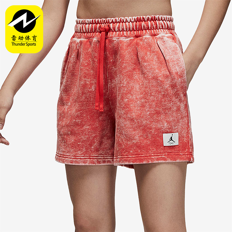 耐克女子水洗做旧运动短裤