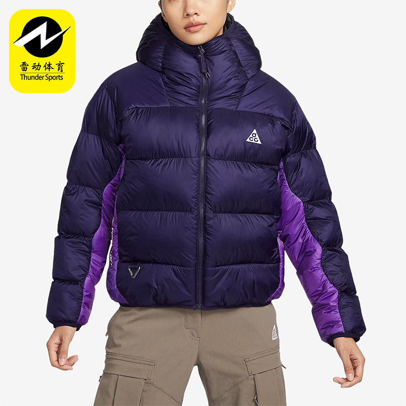 Nike/耐克正品冬季新款女子ACG户外宽松保暖连帽棉服FB8001