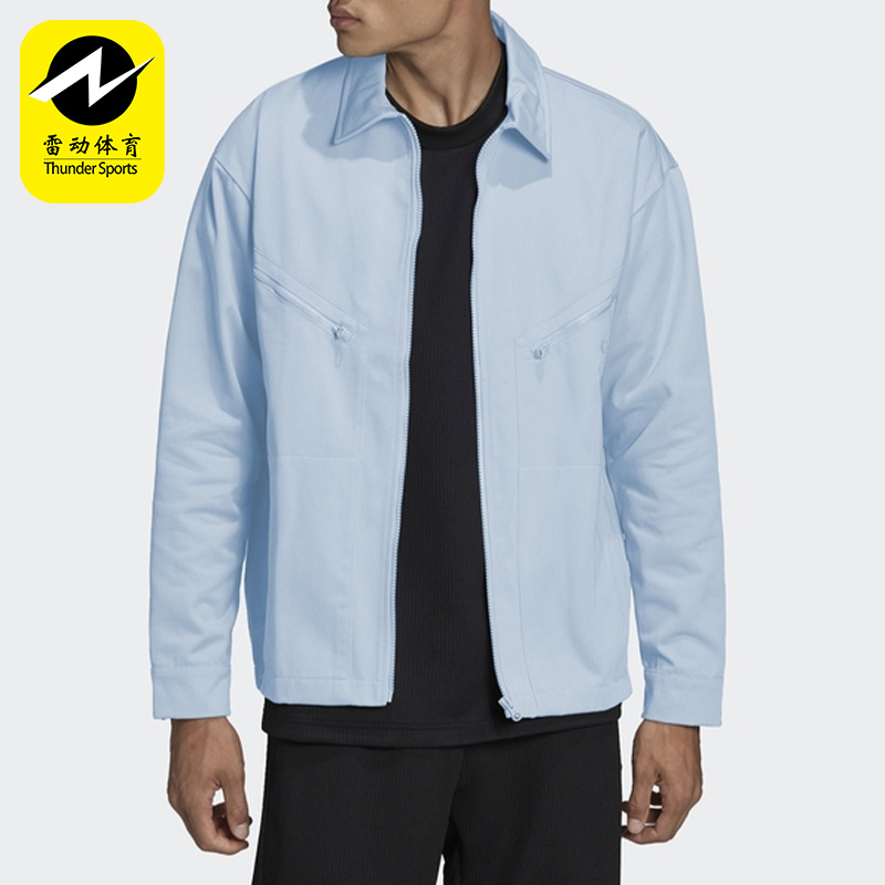 阿迪达斯男子牛仔夹克外套