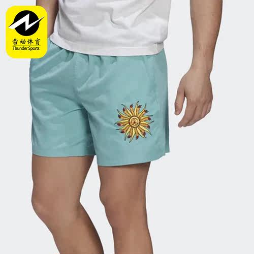 Adidas/阿迪达斯正品三叶草夏季男子运动宽松透气休闲短裤 HT6583